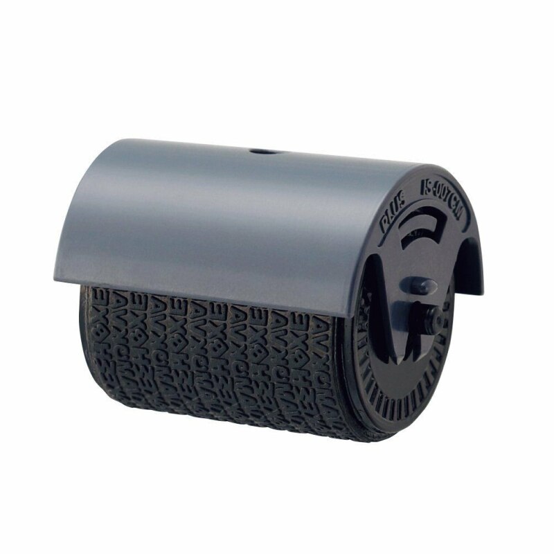 Mini ID Roller Stamp Self-Inking Stamping Stamps Code Security Office Supply DFD Camouflage Roller Stamp Guard