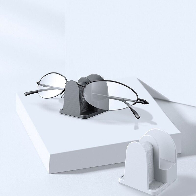 Spectacle Frame Universal Wall-Mounted Spectacle Frame Suitable for Glasses Desktop Display Glasses Accessories: white