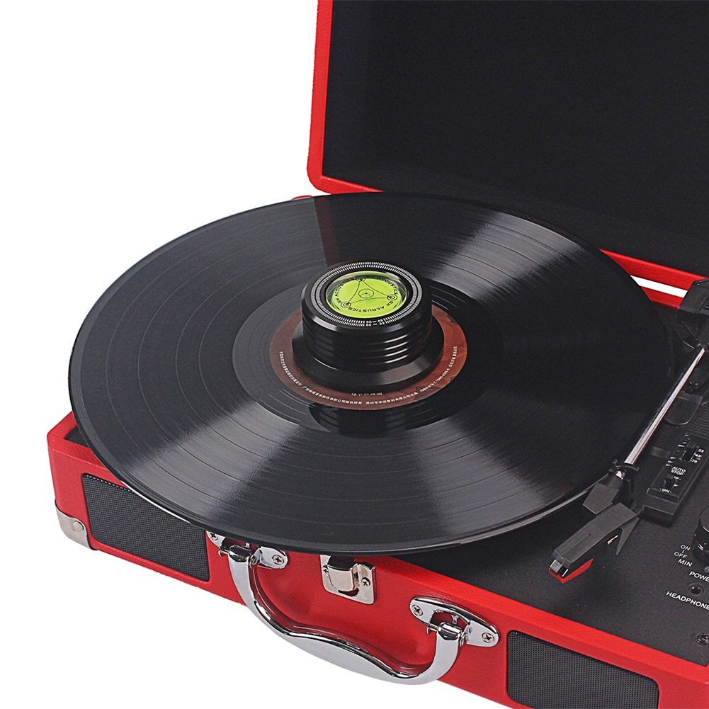 Universal 50Hz LP Vinyl Turntable Stabilizer Aluminum Record Player Weight Clamp for Music Lovers Playing Accessories