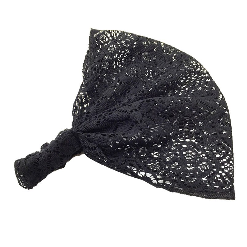 nuevas mujeres Yoga encaje hueco cabeza envolver amplia diadema flor diadema accesorios al por mayor y al por mayor # K29: B