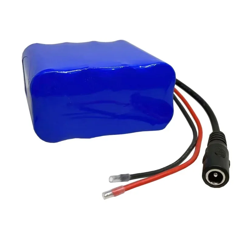 Batería de litio de 14,8 V/14,4 V, 6,8ah, 18650, 4S2P, 6800mAh, BMS integrado de 10A para altavoces Bluetooth y luces de pesca nocturna