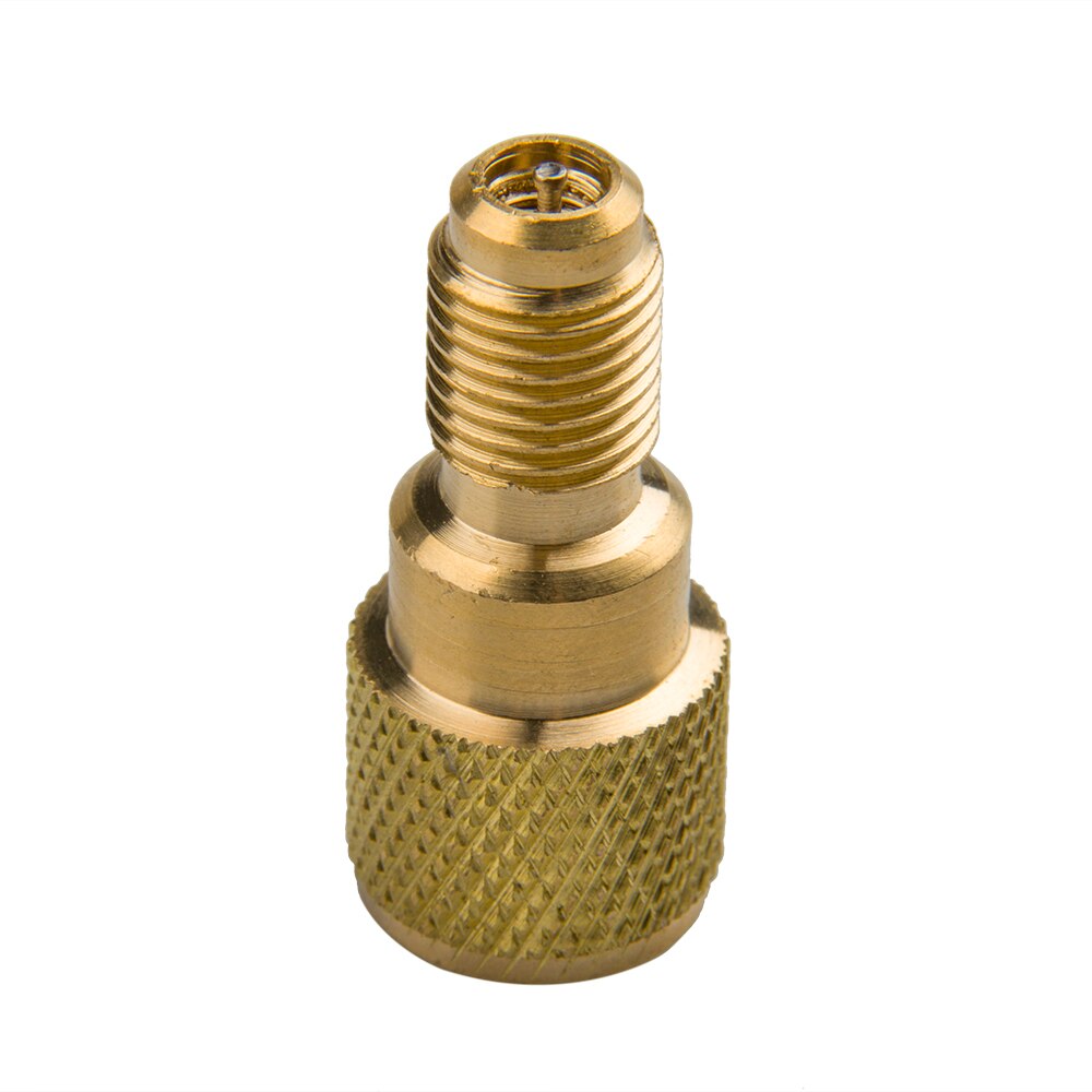 R134a Brass Adapter 1/4" Male to 1/2" ACME Female Charging Hose to Vacuum Pump