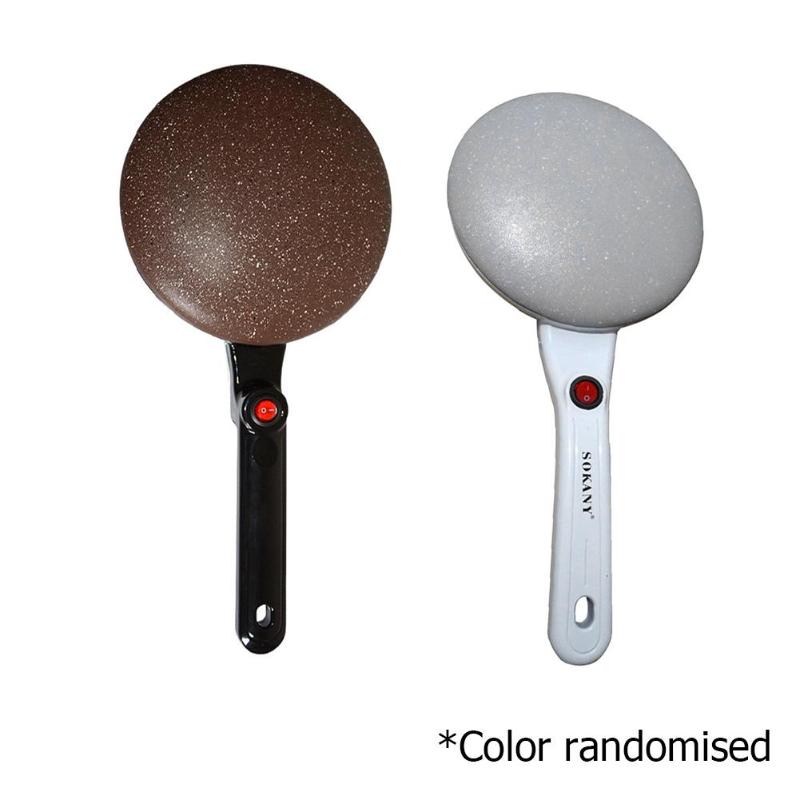 Portable Electric Crepe Maker Machine Pizza Pancake Machine Non-stick Griddle Baking Pan Cake Machine Kitchen Cooking Tools