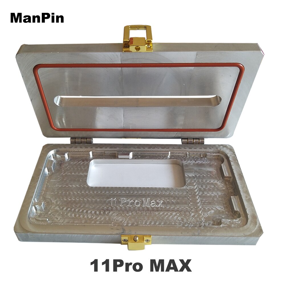 Lcd skjerm form ramme ramme presse laminering mold for iphone 11 pro max 11 pro x xs max front glass fix mobiltelefon reparasjonsverktøy: 11 pro maks