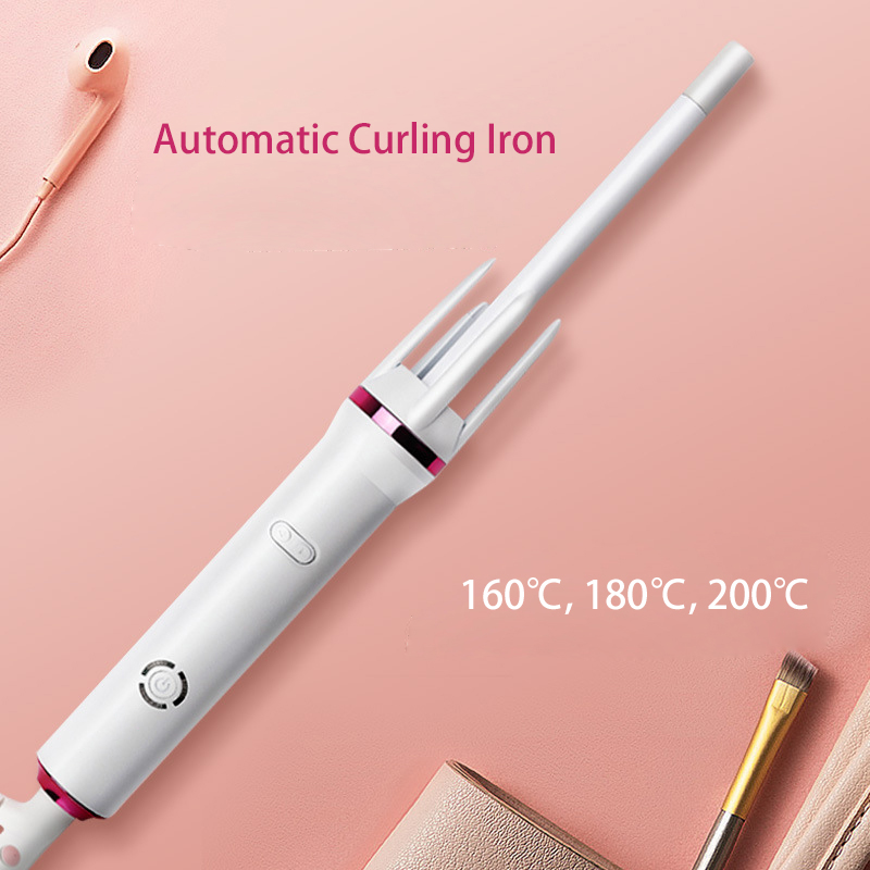 Rizador de pelo automático de 9mm, varita rizadora de cerámica Nano, rizos de pelo profesionales automáticos, Control de temperatura, Herramienta de Peinado mágicos