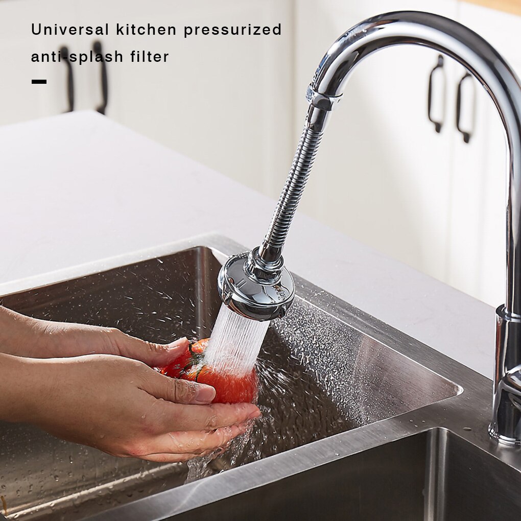 Universele Kraan Beluchter Water Tap Saver Keuken Beluchter Kraan Nozzle Anti-Splash Uitloop Extension Filter Verstelbare Diffuser