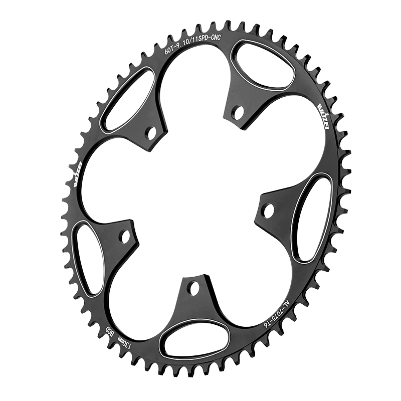Racefiets kettingblad 110/130 bcd 50/52/54/56/58/60t narrow wide enkel kettingblad fiets crank accessoires tandplaat onderdelen