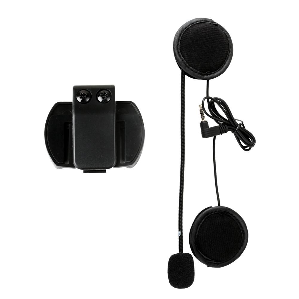 V4/V6 Accessoires Microfoon Speaker & Clip Geschikt Voor V4/v6 1200 Helm Interphone Motorcycle Bluetooth Walkie- talkie 3.5mm