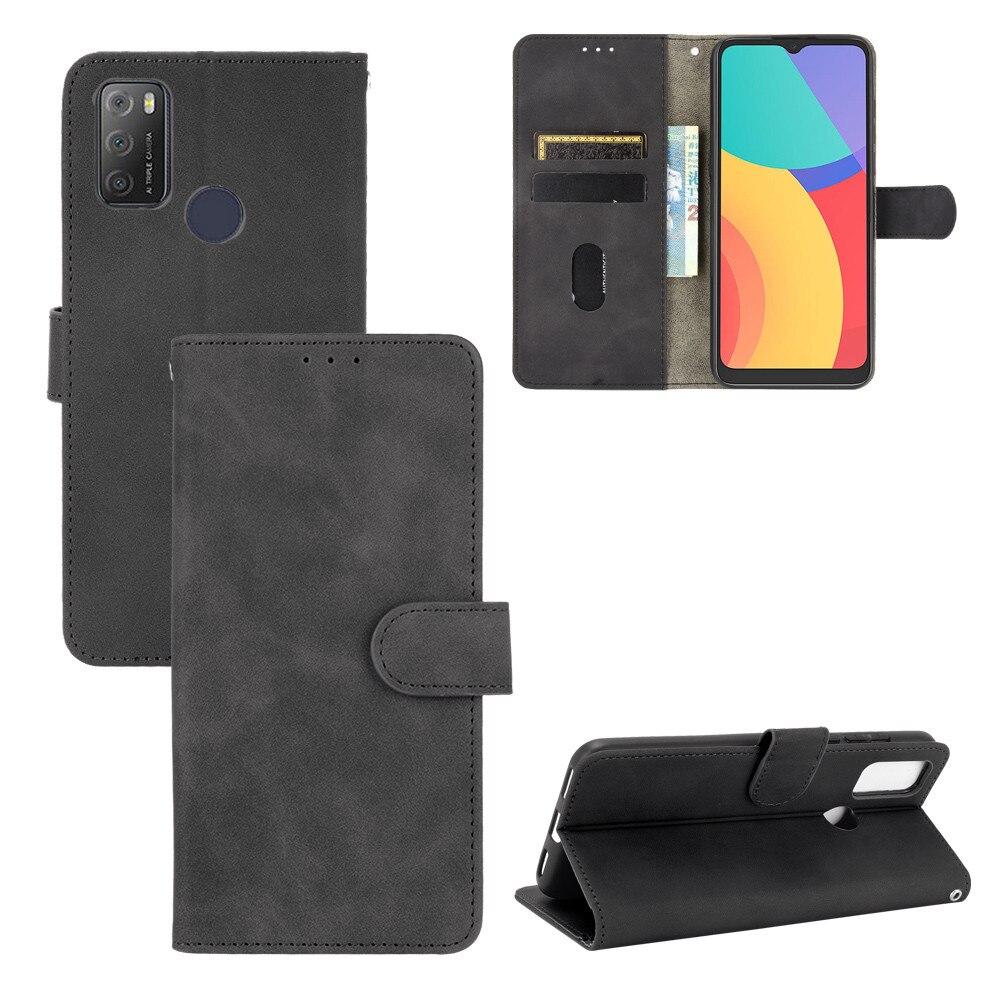 Voor Tcl 20E Case Luxe Flip Pu Leather Card Slots Wallet Stand Case Voor Tcl 20E 20 E TCL20E Telefoon tassen