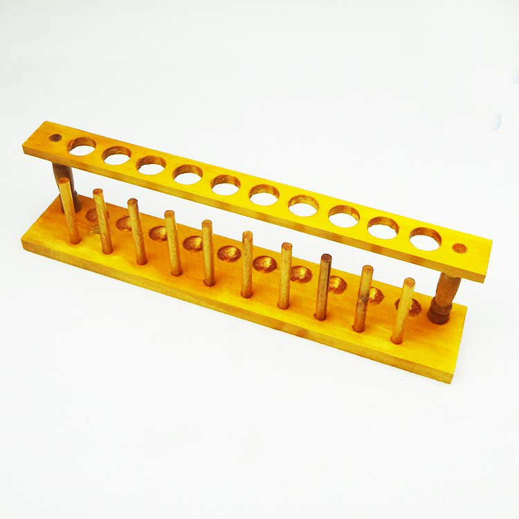 wooden test tube rack 6,8,10,12 holes test tube stand free shiping Aperture 21mm