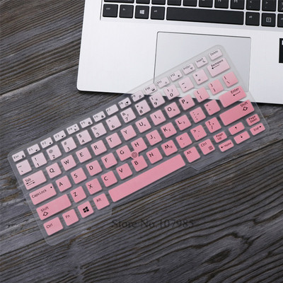 Silikonowe skórka na laptopa pokrywa Protector dla Dell Latitude 3340 E3340 5480 5490 E5490 E5491 E5450 E5470 E7450 E7470 7480 E7480 7490: GradualPink