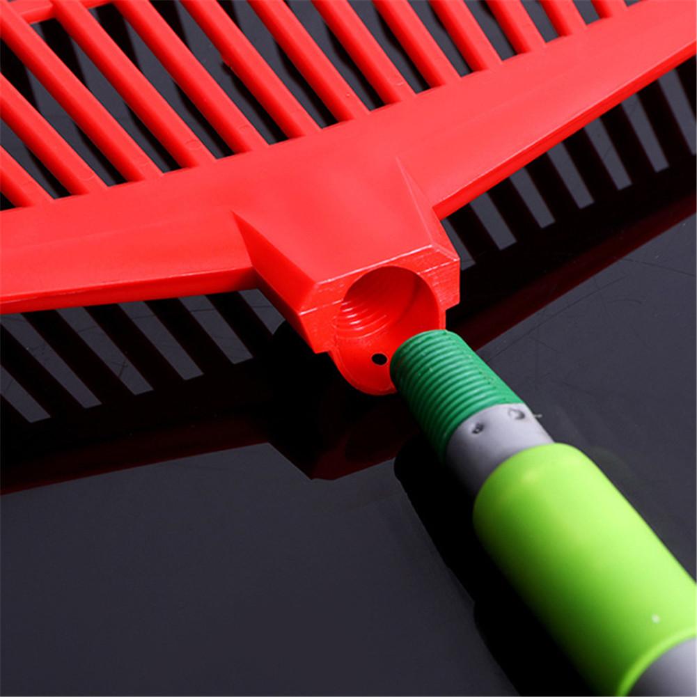 26 Teeth Gardening Plastic Grass Rake Odorless and Non-toxic Garden Tool #BW