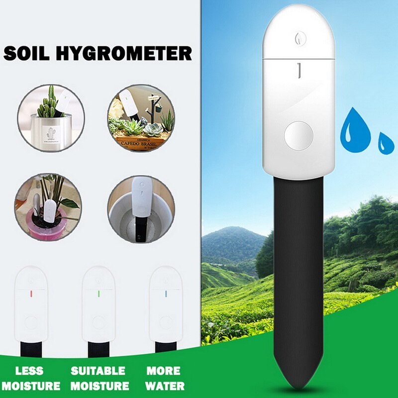 Indoor Greenhouse Flora Monitor Digital Plants Grass Flower Care Soil Water Tester Sensor Plant Detector Analyzer
