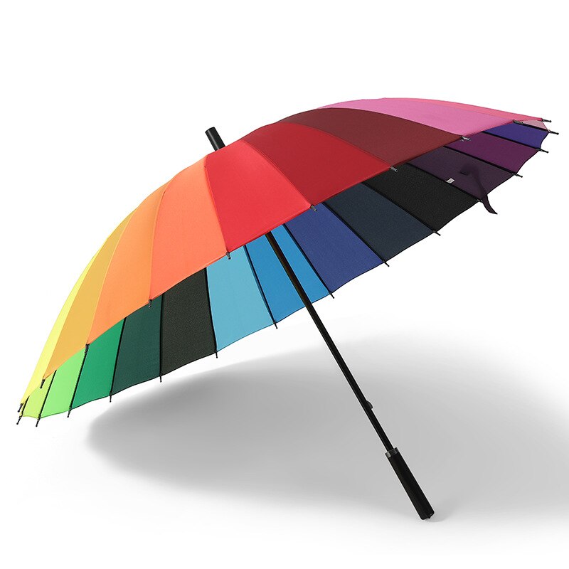 YRYP pluie parapluie hommes femmes 24K verre fibre parapluie forte coupe-vent poignée femmes paraguay