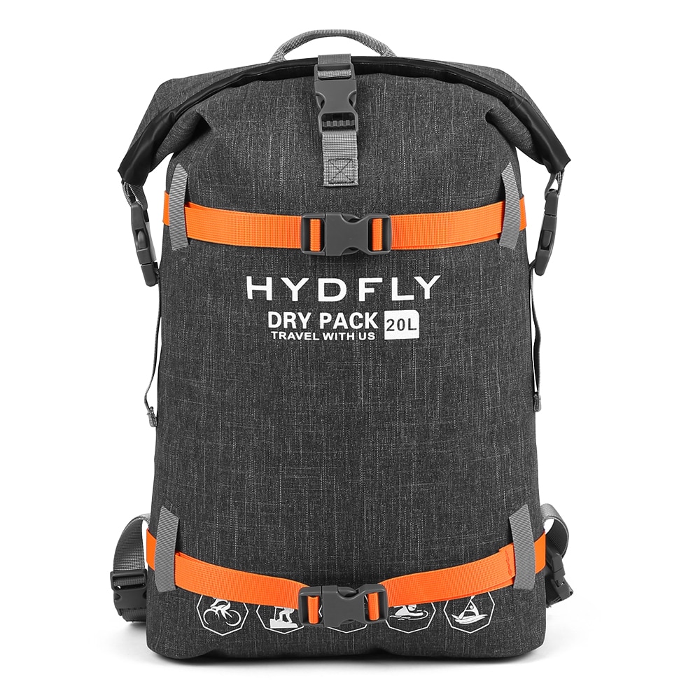 Outdoor Waterproof Dry Bag River Trekking Floating Backpack Drifting Swimming Water Sports Bag Rafting Backpack 10L / 15L / 20L
