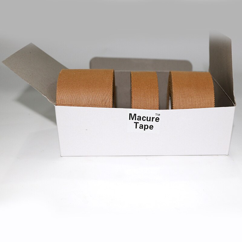 Macure Tape Sports Tape Rigid Strapping Tape Rayon Backed Aggressive Zinc Oxide Adhesive Strappal Tapes Knee Elbow Basketball