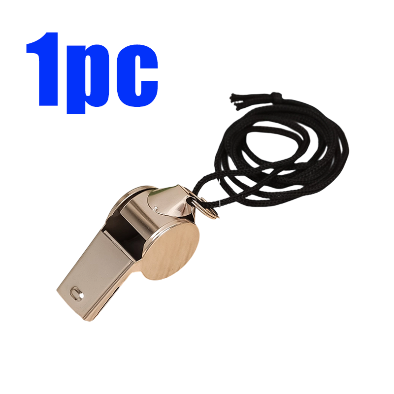 10/1pcs Whistle Sport Rugby Referee Stainless Steel Whistles Soccer Football Basketball Party Training School Cheerleading Tools: green