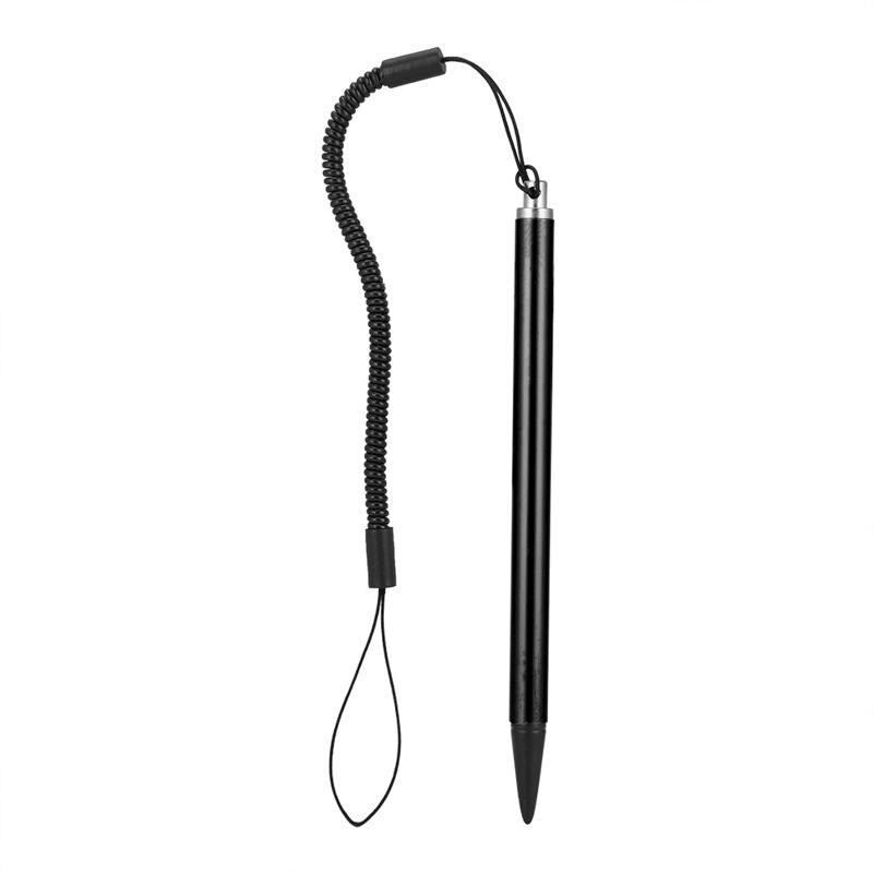Widerstand Bildschirm berühren Malerei Stift widerständig Stift Stift mit Frühling Seil Für POS PDA Navigator widerständig berühren Bildschirm Stift: Schwarz
