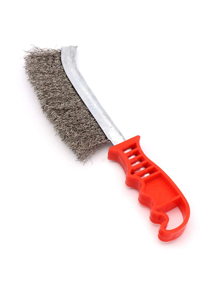 Stainless Steel Wire Brush For Cleaning Metal Rust Removal Welding Seam Prep Remove Rust Brush Mini Brass Cleaning And Polishing