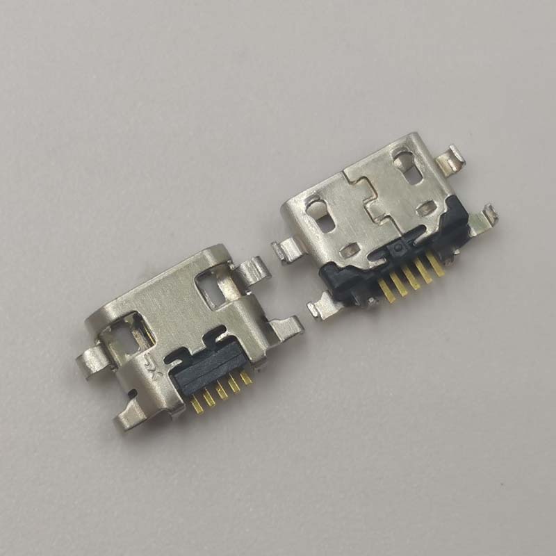 100Stck Für Motorola Moto E6 XT2005 E5 Spielen XT1921 E5abspielen Gehen Samsung A10S A107 Usb Ladung Dock Hafen-anschluss ladegerät Jack Stecker