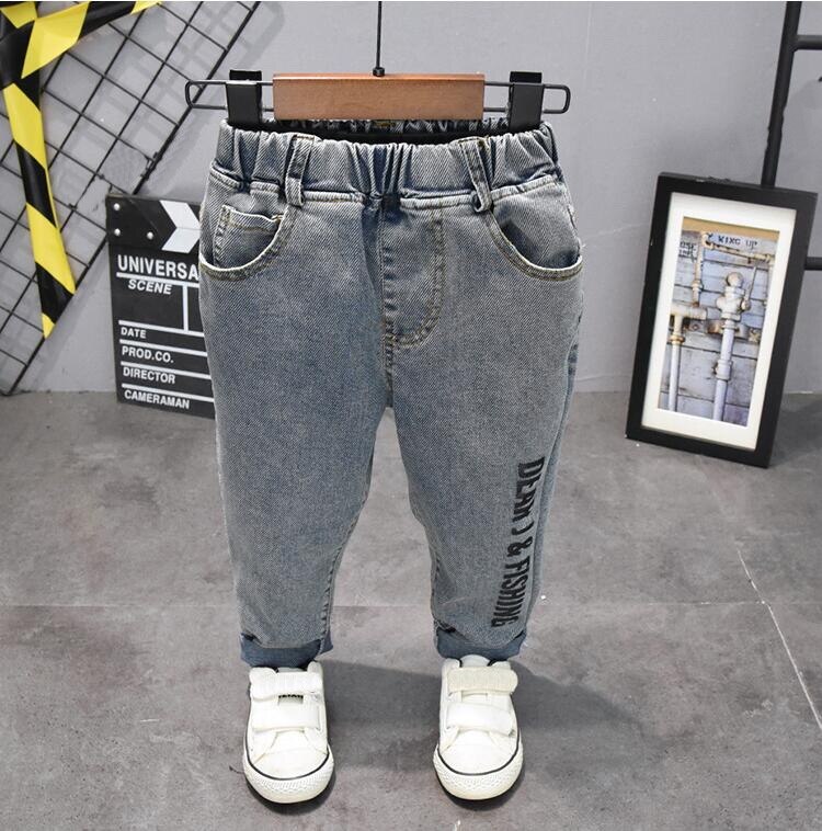 Pantalones vaqueros gruesos de primavera para niños, Jeans de tela vaquera informales para bebés de 2 a 6 años