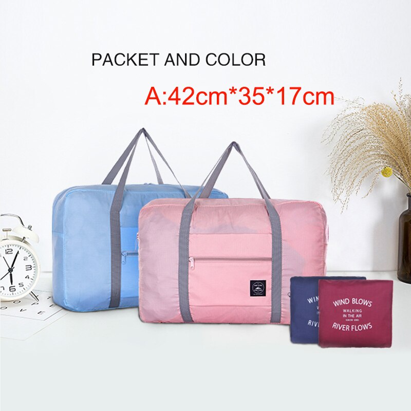 Large Duffle Bag Capacity Foldable Travel Bags Nylon Luggage Suitcase Bags For Men Women Travel Aircraft Package Packing Cubes