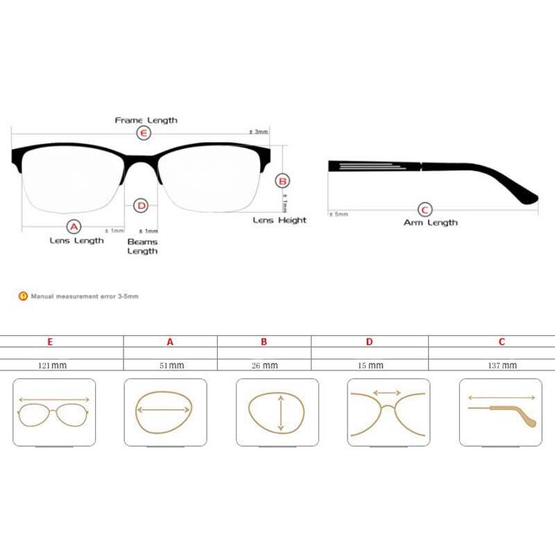 High-end zakelijke leesbril voor mannen en vrouwen, half montuur roestvrij staal plus  tr90 materialen om brillenkoker te verzenden