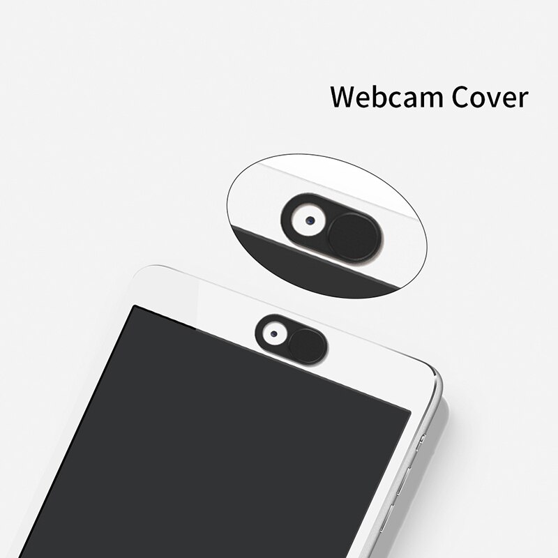 3/6 stk metal webcam cover skyderen laptop mobiltelefon frontlinsedæksel privatlivsbeskyttelses klistermærke til ipad tablet webcam lukker
