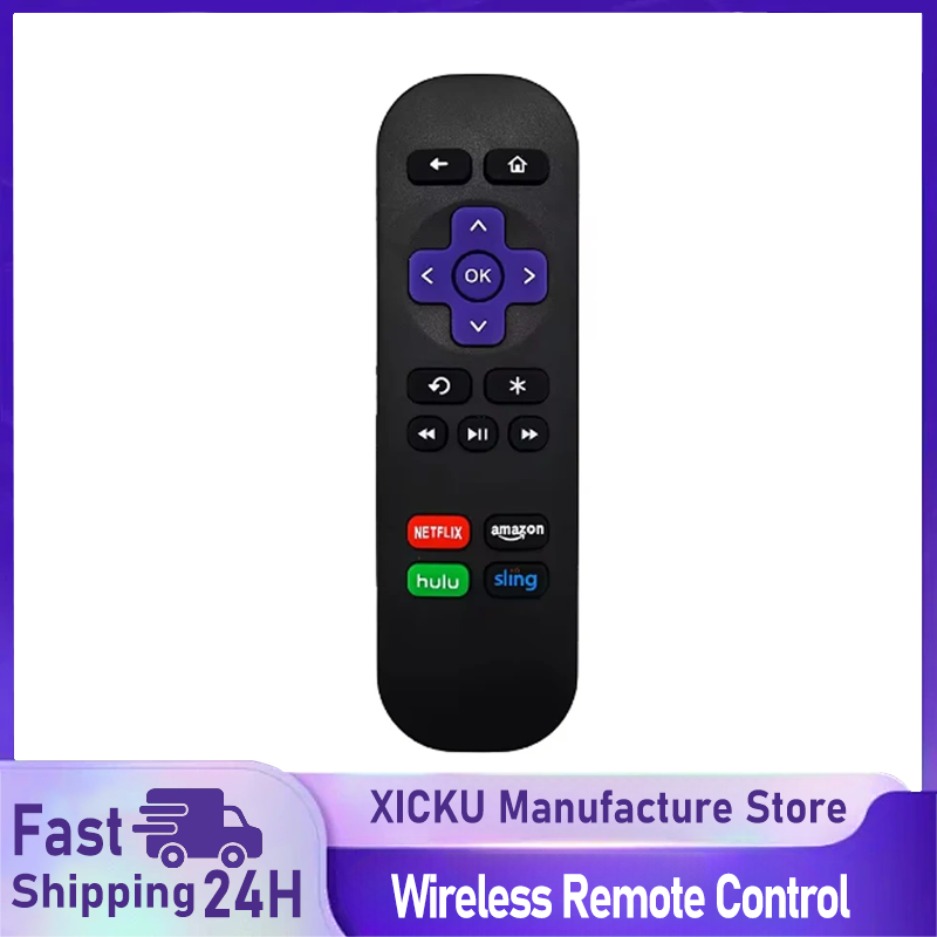 Control remoto Rc680 para Roku Express para Roku Premiere para Roku Box para Roku Play Roku 1 2 3 4 [No para cualquier palo o TV]]
