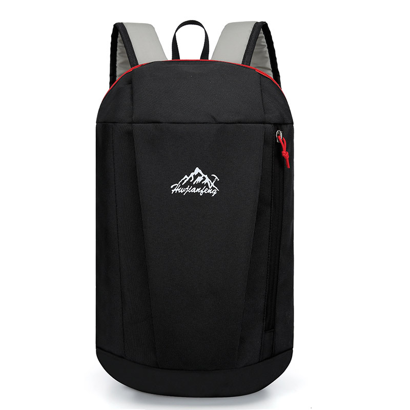 10L sac à dos Sport étanche hommes poids léger randonnée sac à dos femmes sac de voyage ordinateur portable Camping sacs à dos sac d'école pour adolescent: Black