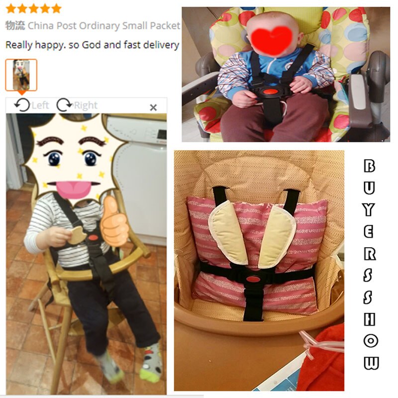 Harnais De Chaise Haute Universel Pour Bébé, 5 Poi... – Grandado