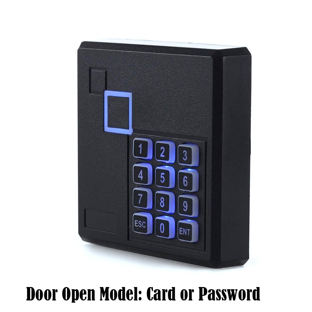 5000 User IP68 Waterproof Access Control Keypad Outdoor RFID Access Controller Touch Door Opener System EM4100 125KHz Key Card