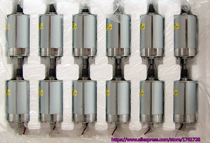 Brand MITSUMI RM2-7614 M36N-5E 36*65mm 24V 3500RPM low speed large torque precision DC motor ~