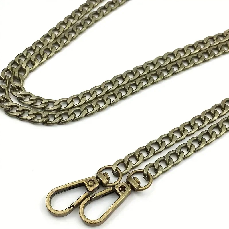 Accessori per catene in metallo Borsa da polso portatile a tracolla Tracolla a catena Accessori per bagagli di ricambio Decorazione versatile: Cioccolato