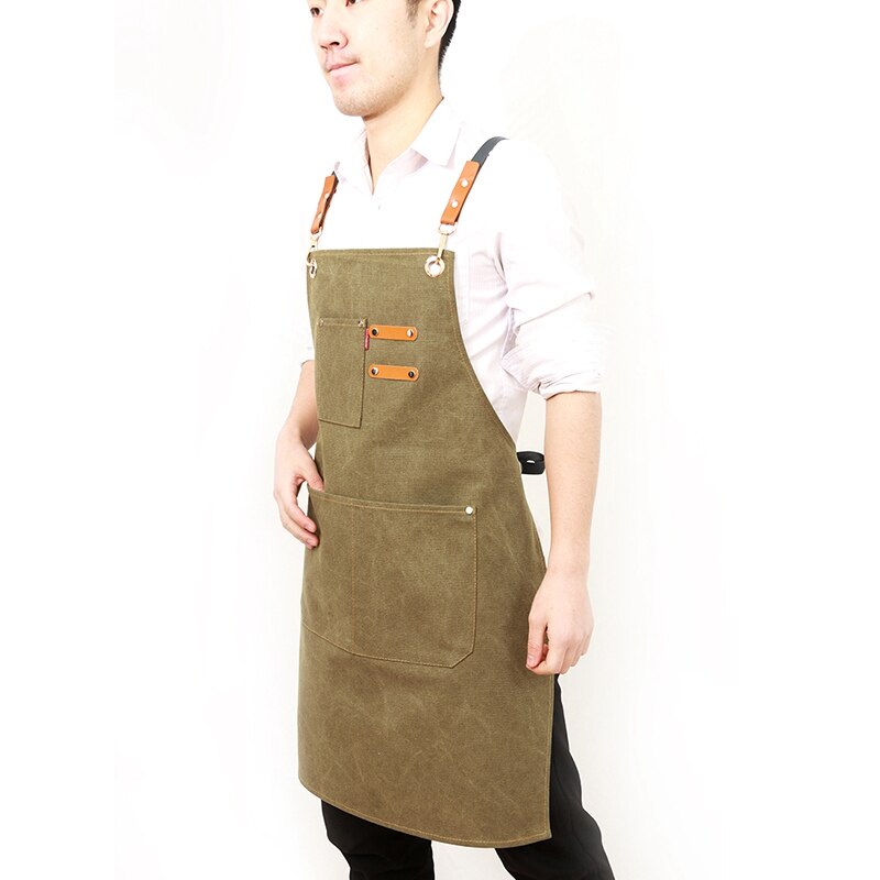 Kjøkken kokkeforkle kokk uniform unisex hotell kaffebar arbeider forkle servitør arbeidsklær ermeløs bunnstoff