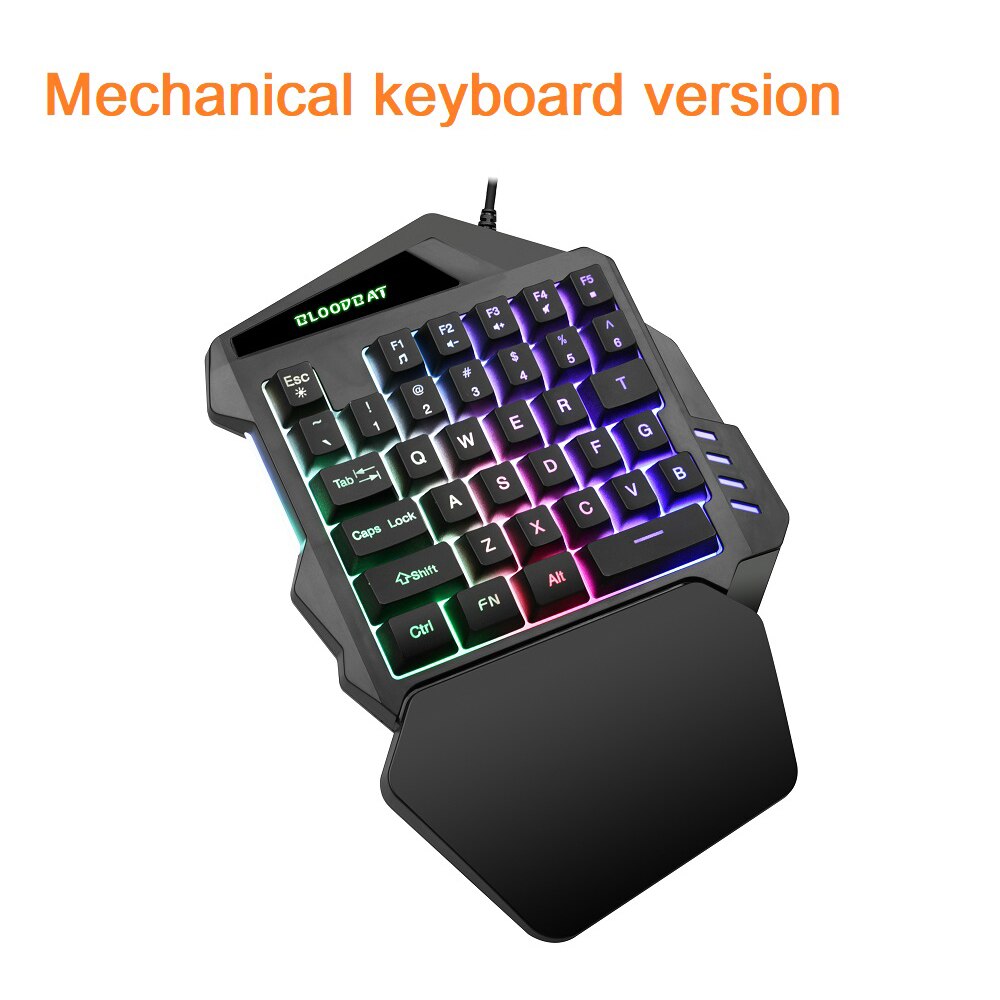 USB Wired LED Keyboard Mouse Kit Ergonomic Backlight Gaming Mouse Keyboard Set Gamer Laptop Computer Mouse For Home Gamer Set