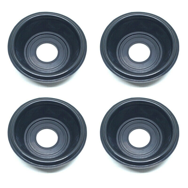 Membrane de diaphragme de vide de carburateur de 4 pièces durables et pratiques pour Suzuki Bandit GSF 600 S 96-03