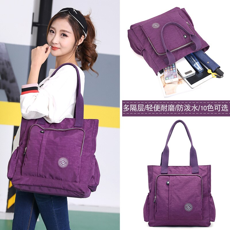 Multi-Functionele Mummie Tas Rusland Stijl Waterdichte Nylon Women's Bag Grote Capaciteit Dames Handtas