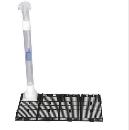 aquarium fish tank under gravel filter bottom sand filter 12/16/20/24/28/32 pcs plates+ extensible pipe