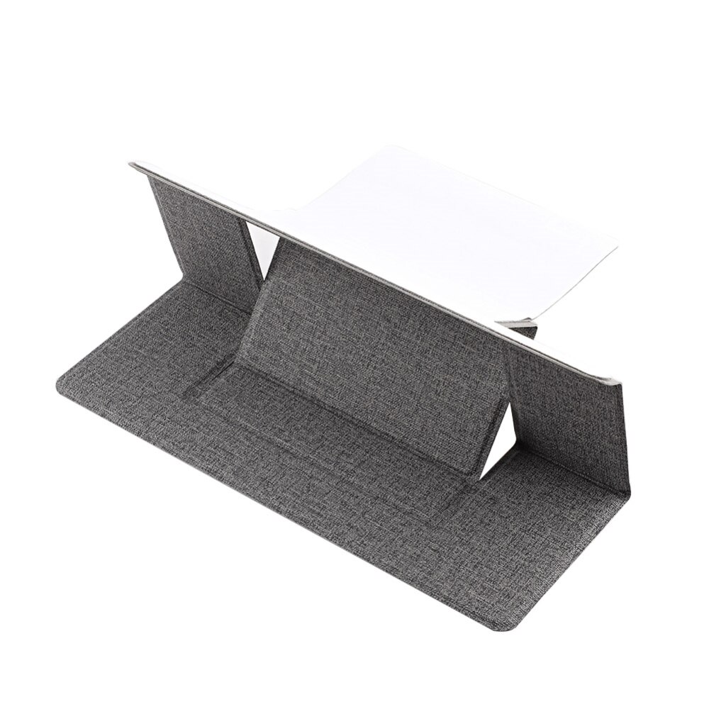 Soporte ajustable portátil ultrafino sin problemas desmontable ajustable para portátil soporte plegable para portátil: Grey