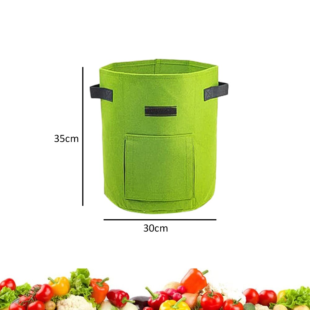Borsa per piantare piante attrezzi da giardinaggio per la casa borsa per piantare verzura in serra in vaso di patate borsa per piante idratante: E