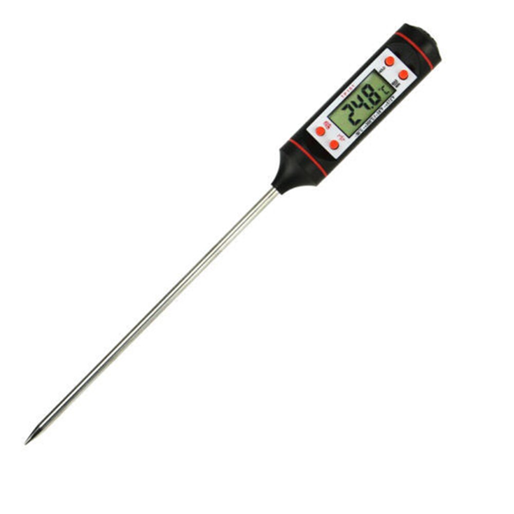 Termometer køkken elektrisk sonde bbq madlavningsværktøj sonde grill kogesensor mini kødovn termometer digitalt madlavningsværktøj