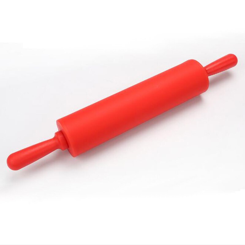 Neue Bunte Silikon rollen Stifte Fondant rollen Stift Knödel Backformen Werkzeug Zubehör