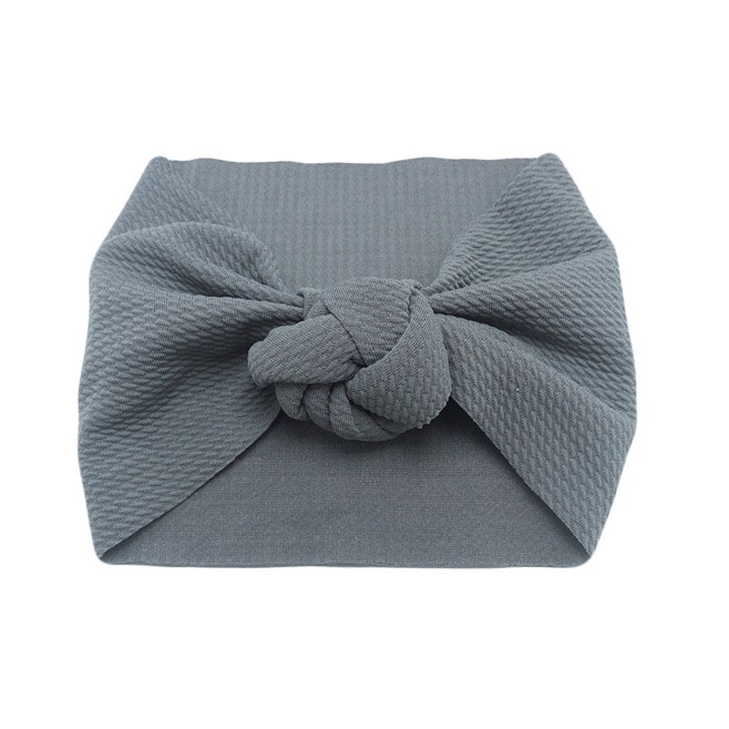 Baby Hoofdband Voor Meisjes Baby Baby Meisje Hoofdband Verjaardagsfeestje Baby Tulband Accessoires Peuter Hoofddeksels 20 Kleuren: Gray B