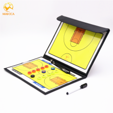 Tactical Board - PU Leather - Foldable - Basketball, Volleyball, Soccer Training Aid: Basketball