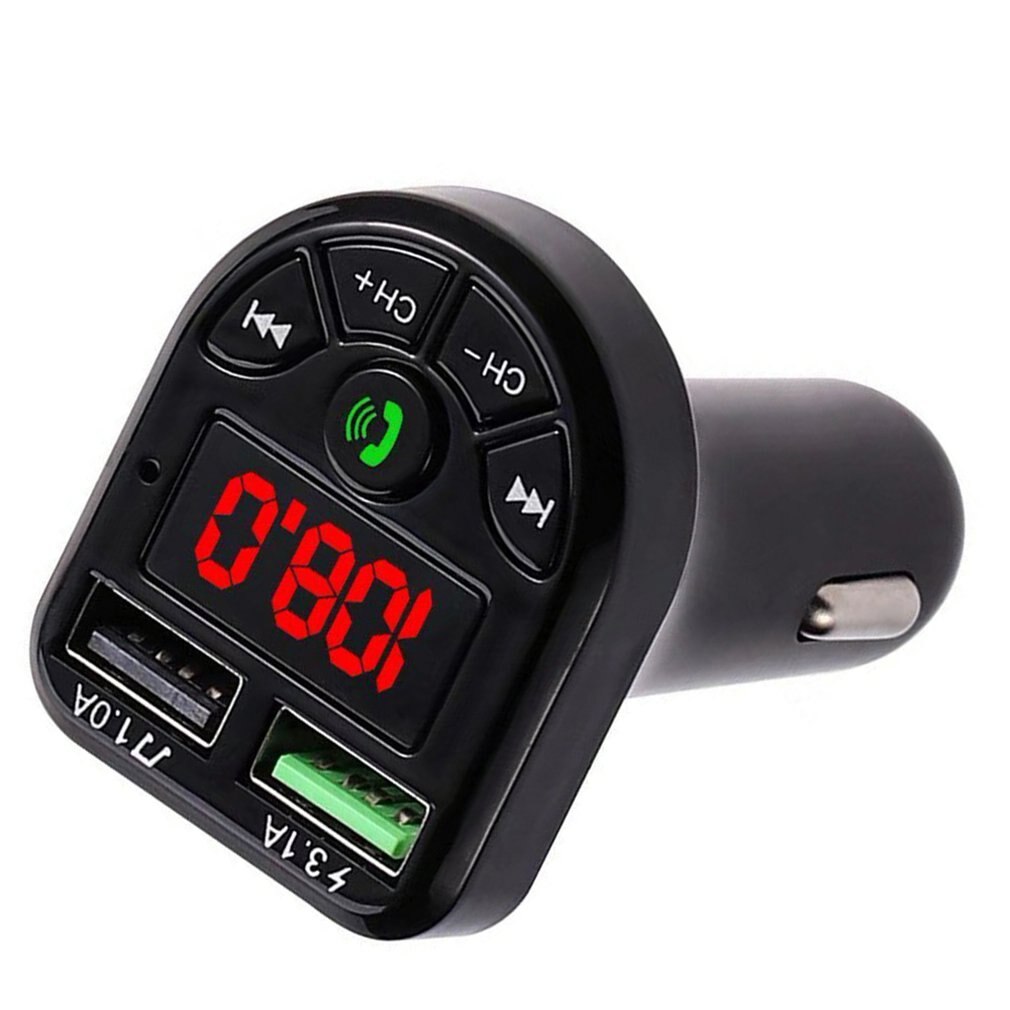 Bte5 Auto Mp3 Bluetooth-Compatibel Handsfree Telefoon Car Bluetooth-Compatibel Speler Auto Muziek Kaart Fm ontvanger