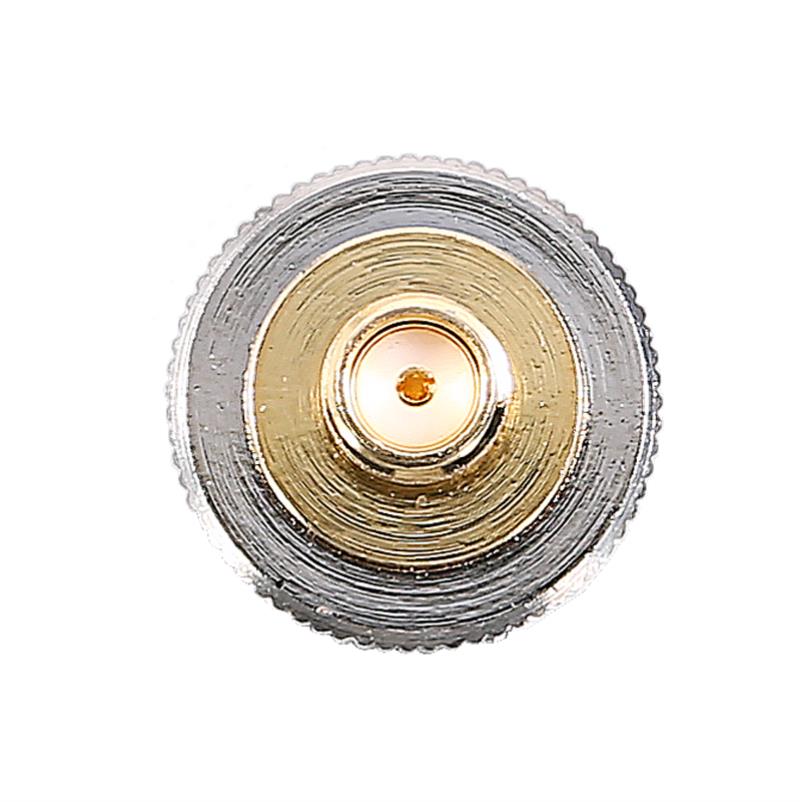 2 sztuk Adapter do anteny S021A SMA-F do UHF-F SO239 dla Baofeng UV-5R PX-777 PX-888 niklowane żeński do żeńskiego złącze antenowe