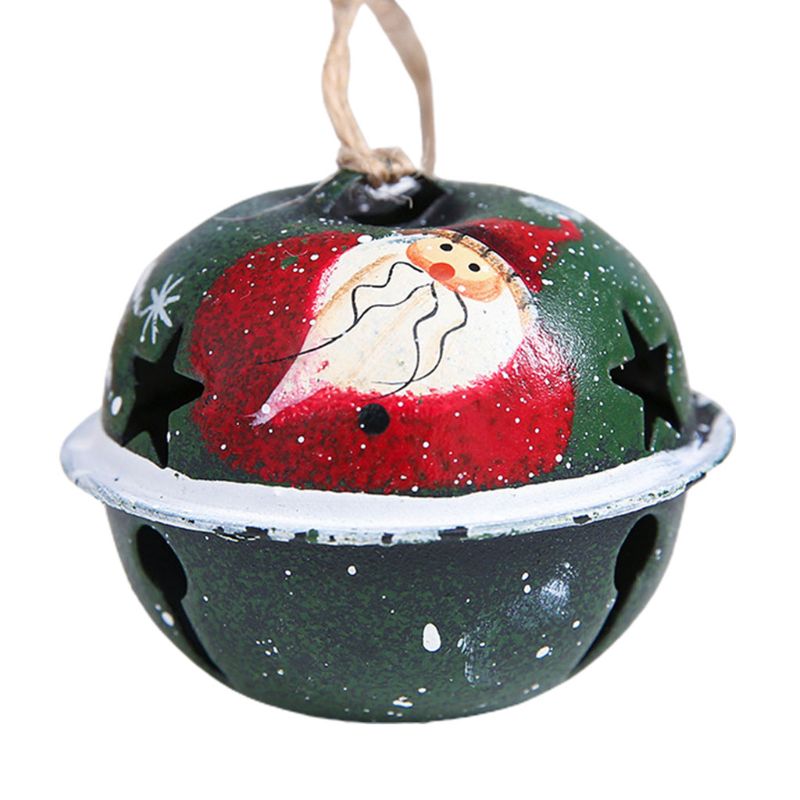 1 pieza de cascabeles navideños Jingle Bells árbol de Navidad decoración colgantes artesanales 667A: 3