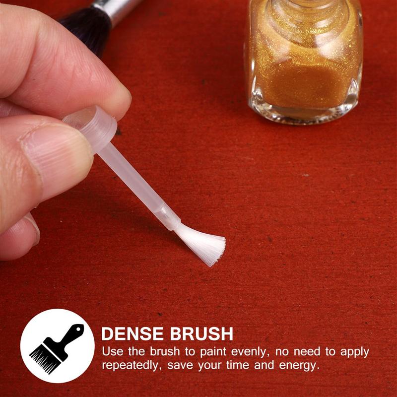 Pinceaux de remplacement pour vernis à ongles liquide, 100 pièces, pinceaux pour tremper le Gel, applicateur, brosses pour Salon de maison, bricolage, outil d&#39;art des ongles