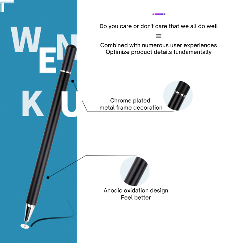 Universele Smartphone Pen Touch Stylus Tablet Tekening Voor Android Ios Ipad Iphone Lenovo Xiaomi Samsung Huawei Smart Potlood